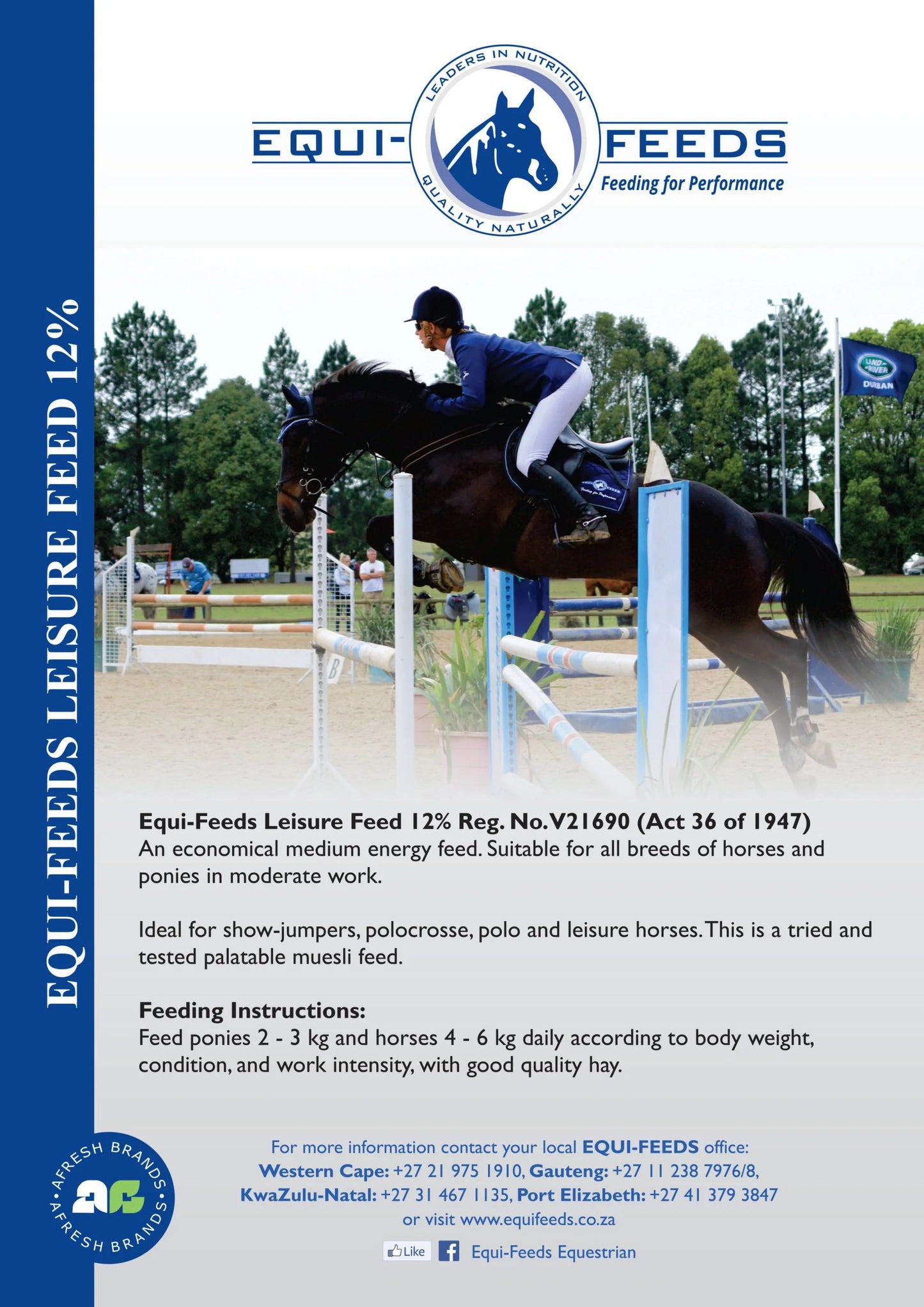 Equi-Feeds Leisure Feed 12% (Pellet)