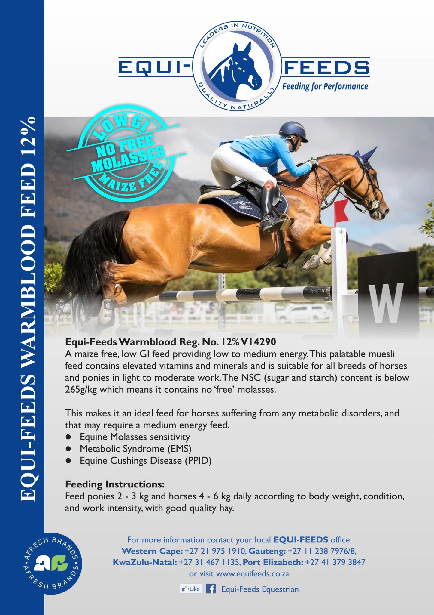 Equi-Feeds Warmblood Feed 12% (Meal)