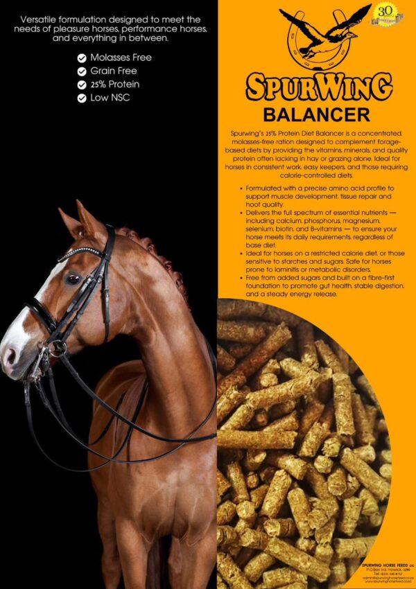 Spurwing Balancer pellet 25%