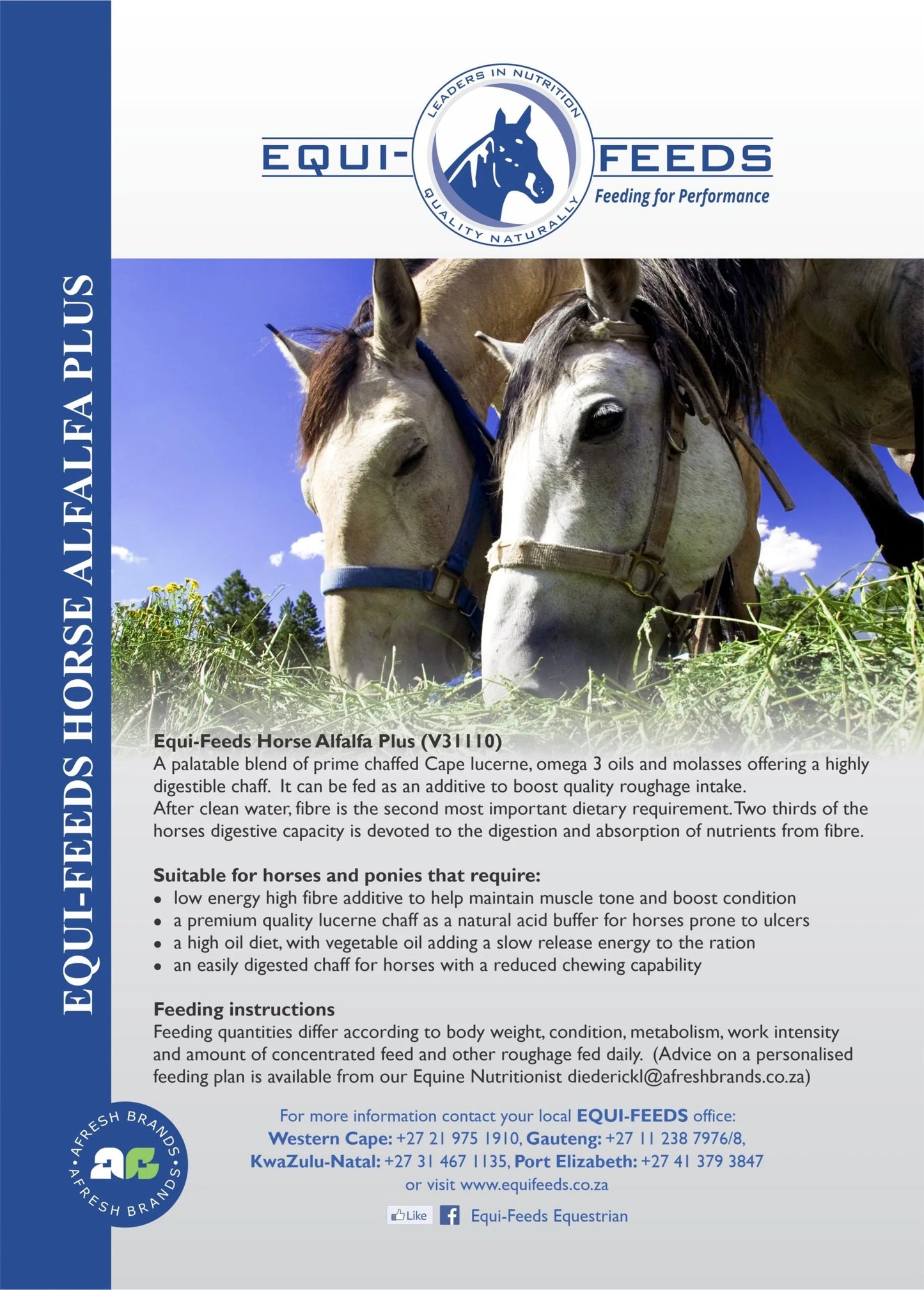 Equi-Feeds Horse Alfalfa Plus