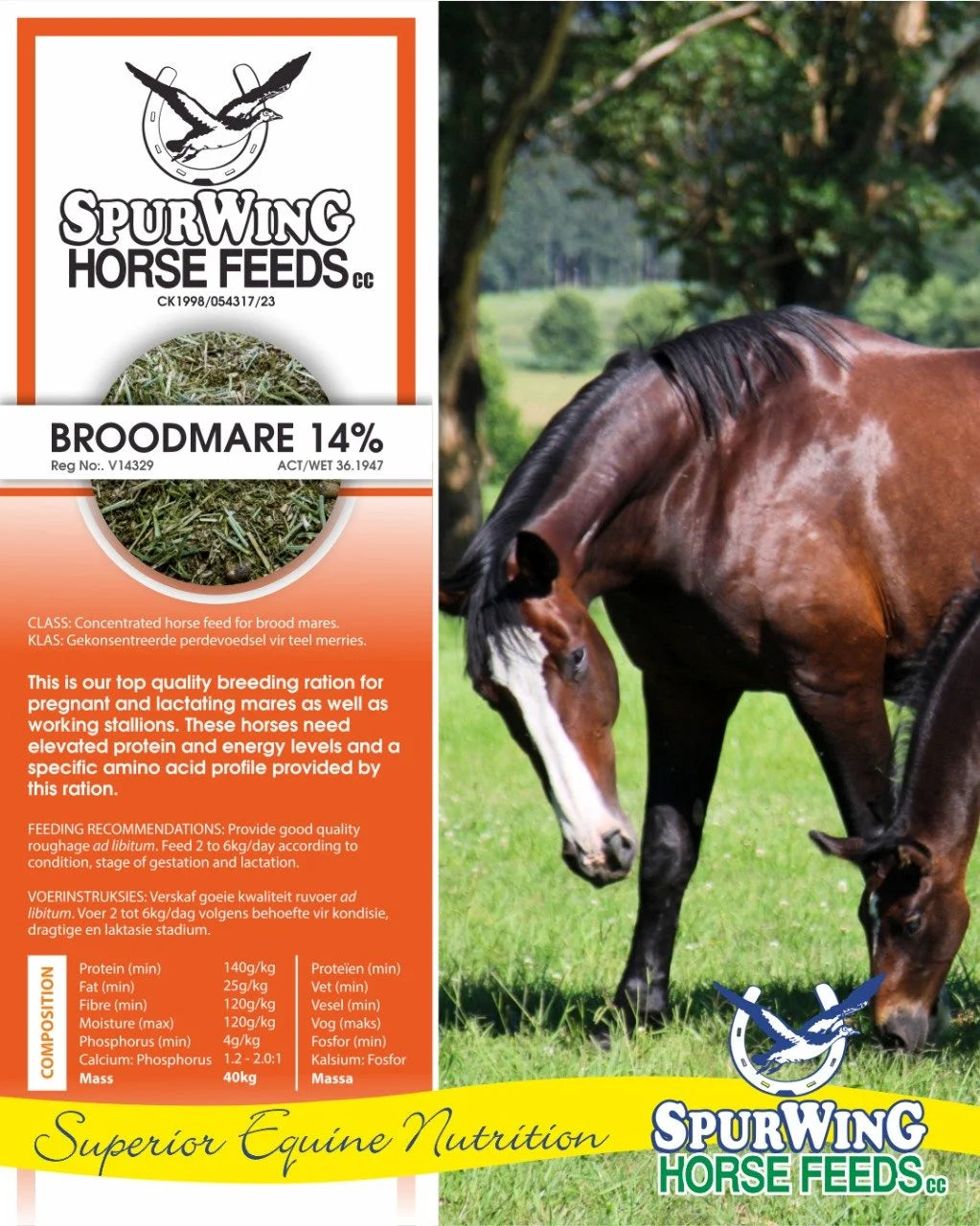 Spurwing Broodmare 14%