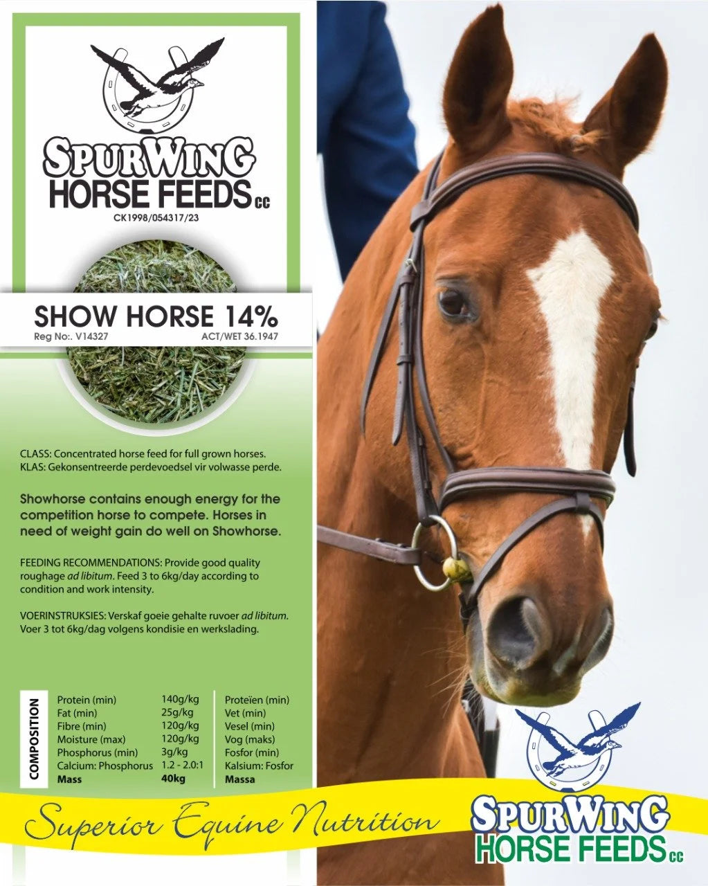 Spurwing Show Horse 14%