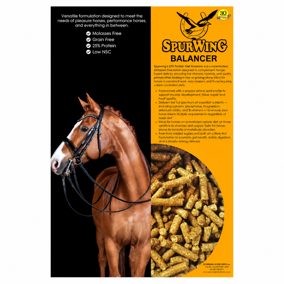 Spurwing Balancer pellet 25%