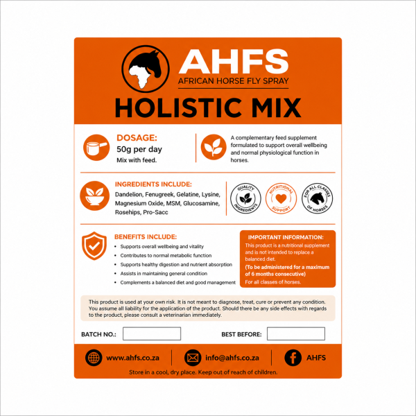 Holistic mix 1.6kg